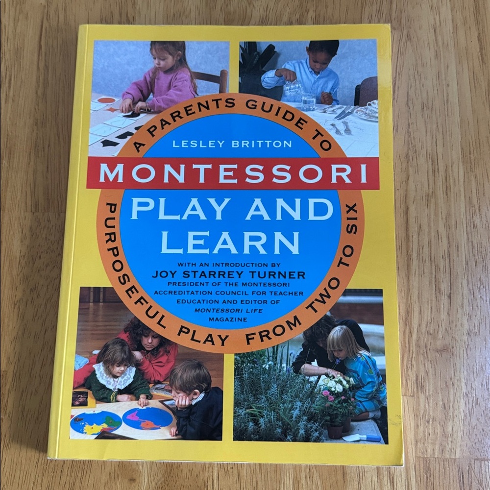 LAST CHANCE Montessori Play and Learn Book Parent’s Guide Purposeful Play 2-6Yr